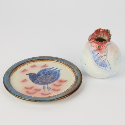 A Pair of Rosemarie Brittain Ceramics
