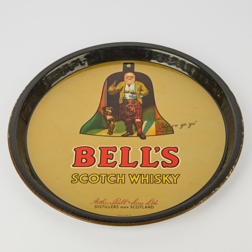 A Bell's Whisky Serving Tray