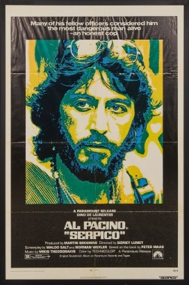 A Serpico Framed Movie Poster