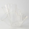 A Large Wavy Perspex Vase