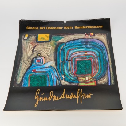 A Hundertwasser 1974 Calendar