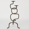 A Postmodern Wrought Iron Candle holder