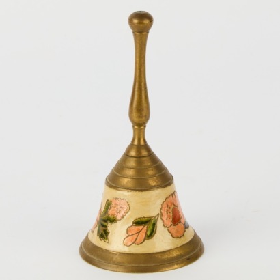 A Brass Cloisonne Bell