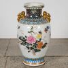 A Chinese Early 20th Century Large Painted Vase with Bird-and-Flower Decoration