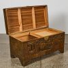 A Chinese Early 20th Century<p> Camphorwood Chest Carved with Figure Decoration - 2