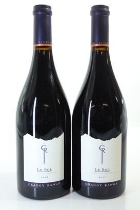 (2) 2011 Craggy Range Le Sol Syrah, Gimblett Gravels
