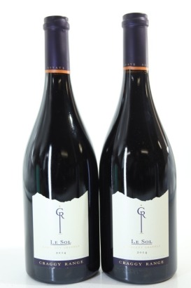 (2) 2014 Craggy Range Le Sol Syrah, Gimblett Gravels