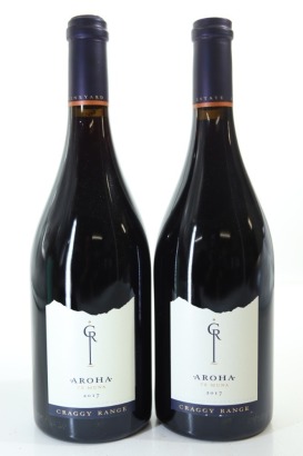 (2) 2017 Craggy Range Aroha Pinot Noir, Martinborough [JR17.5]