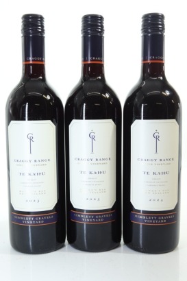 (3) 2023 Craggy Range Te Kahu, Gimblett Gravels