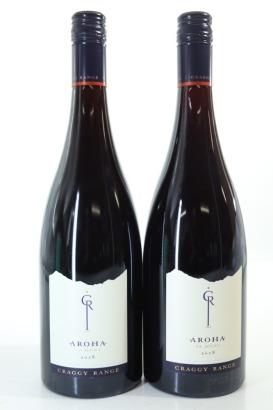 (2) 2018 Craggy Range Aroha Pinot Noir, Martinborough [JM94]