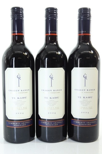 (3) 2024 Craggy Range Te Kahu, Gimblett Gravels