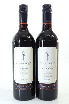 (2) 2022 Craggy Range Te Kahu, Gimblett Gravels
