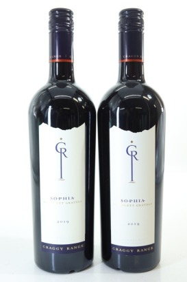 (2) 2019 Craggy Range 'Sophia', Gimblett Gravels [JR17.5]
