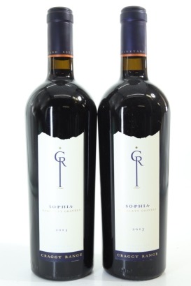 (2) 2013 Craggy Range 'Sophia', Gimblett Gravels [JR17] [BC98]