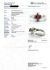 Platinum, 0.47ct Ruby / 0.07ct Diamond Dress Ring - 3