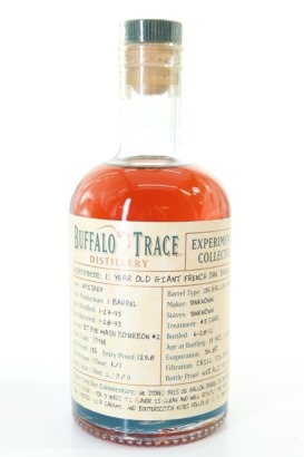 (1) 1993 Buffalo Trace Experimental Collection 19 Year Old 'Giant French Oak' Rye Mash Bourbon Whiskey, 375ml, 45% ABV