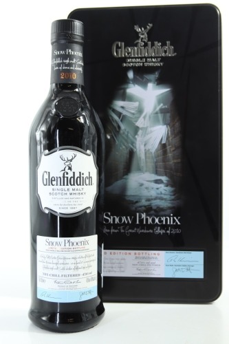 (1) Glenfiddich Limited Edition Snow Pheonix Single Malt Scotch Whisky, 47.6% ABV (GB) (Bottled 2010)