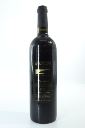 (1) 2001 Winslow Turakirae Reserve Cabernet Sauvignon - Franc, Martinborough