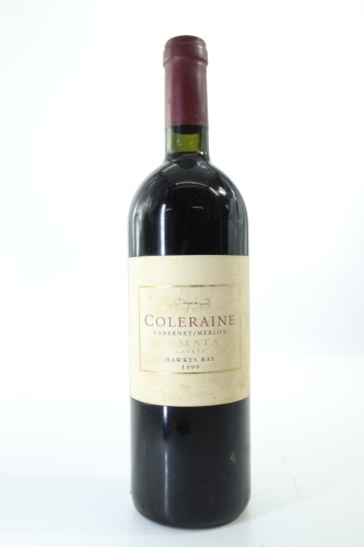 (1) 1999 Te Mata Estate Coleraine, Hawke's Bay