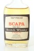 (1) Scapa 8 Year Old 100 Proof Pure Malt Scotch Whisky Miniature, 57.1% ABV, Circa. 1970's-80's (100 Proof Gordon & MacPhail Tartan Miniature) (GB) - 2