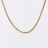22ct Yellow Gold, 48cm Fine Cable Link Chain