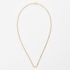 22ct Yellow Gold, 48cm Fine Cable Link Chain - 2