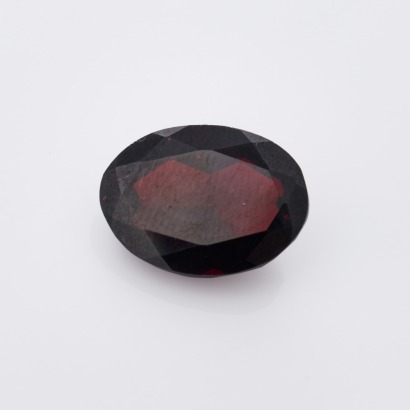Loose, 13.70ct Oval Mixed Cut Garnet