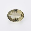 Loose, 17.74ct Oval Mixed Cut Prasiolite