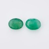 Loose Emerald Pair, Oval Mixed Cut, 1.63cts Total Weight