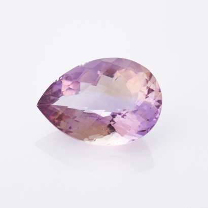 Loose, 11.90ct Pear Shape Ametrine