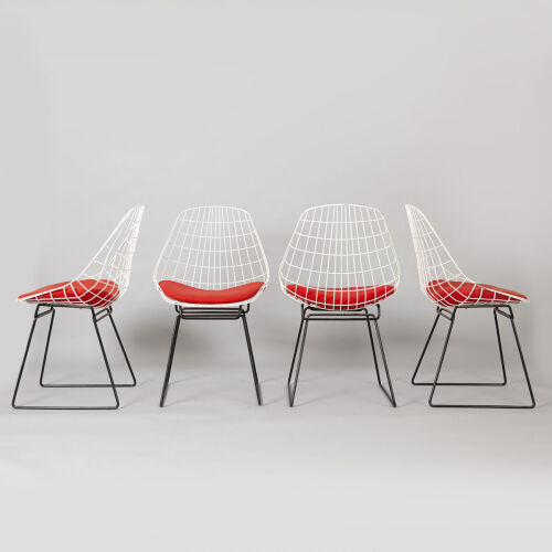 A Set of Four Cees Braakman for Pastoe SMO5 Chairs&nbsp;