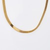 9ct Yellow Gold, 40cm Herringbone Link Necklace