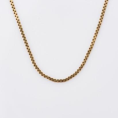 14ct Yellow Gold, 51cm Balestra Link Chain