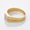 18ct White / Yellow Gold, 0.05ct Diamond Ring - 2