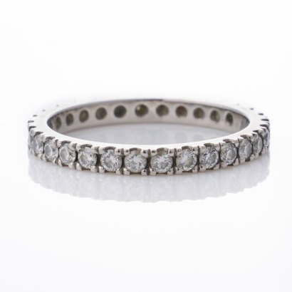 Jewellers Workshop, Platinum, 0.62ct Diamond Eternity Ring