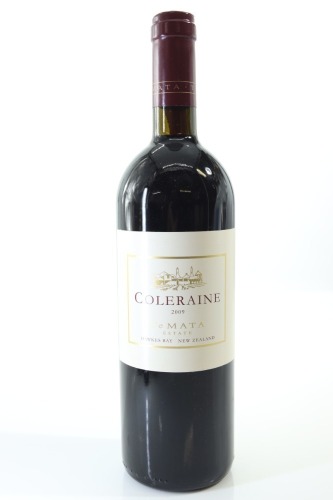 (1) 2009 Te Mata Estate Coleraine, Hawke's Bay