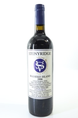 (1) 2006 Stonyridge Vineyard Larose, Waiheke Island