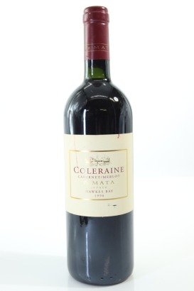 (1) 1996 Te Mata Estate Coleraine, Hawke's Bay