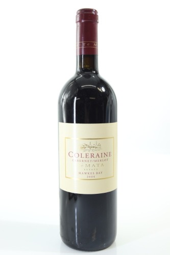 (1) 2004 Te Mata Estate Coleraine, Hawke's Bay