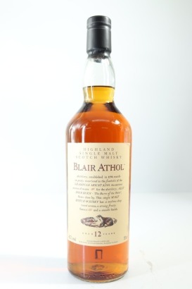 (1) Flora & Fauna Blair Athol 12 Year Old Single Malt Scotch Whisky, Highlands, 43% ABV