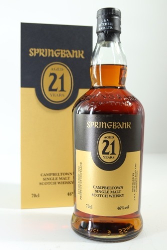 (1) Springbank 21 Year Old 2024 Release Single Malt Scotch Whisky, Campbeltown, 46% ABV (GB)