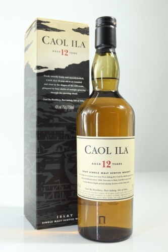 (1) Caol Ila 12 Year Old Single Malt Scotch Whisky, Islay, 750ml, 43% ABV (GB)