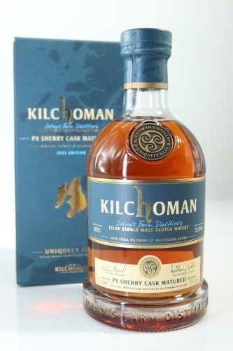 (1) Kilchoman Limited Edition PX Sherry Cask Matured 2023 Release Single Malt Scotch Whisky, Islay, 50% ABV (GB)