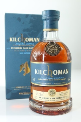 (1) Kilchoman Limited Edition PX Sherry Cask Matured 2023 Release Single Malt Scotch Whisky, Islay, 50% ABV (GB)