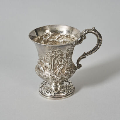 A Small Sterling Silver Jug&nbsp;