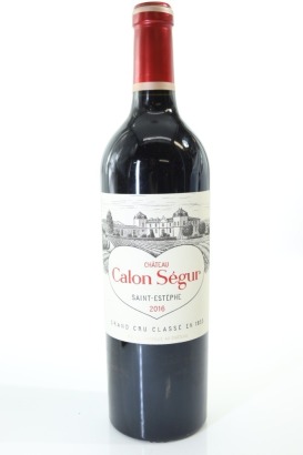 (1) 2016 Chateau Calon-Segur, Saint-Estephe [RP96]