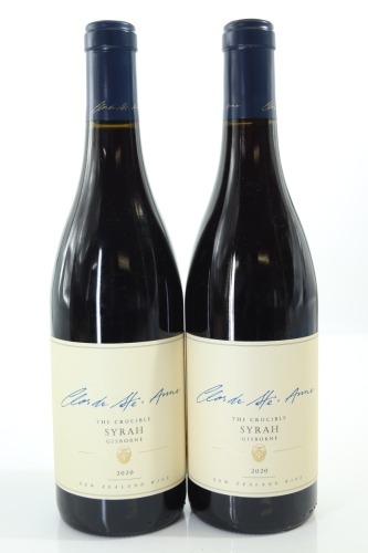 (2) 2020 Millton Clos de Ste. Anne The Crucible Syrah, Gisborne