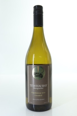 (1) 2021 Te Whai Bay Unoaked Chardonnay