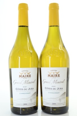 (2) 2021 Domaine Maire Cotes du Jura 'Grand Mineral' Chardonnay, Jura