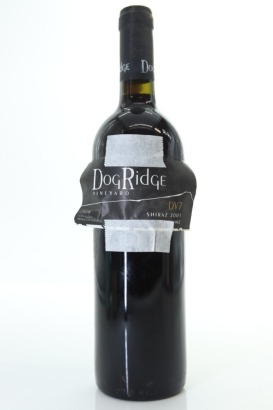 (1) 2001 DogRidge Vineyard DV7 Shiraz, McLaren Vale (TL)